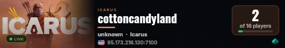 cottoncandyland live status badge