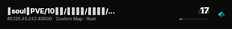 【soul】PVE/10倍废/萌新养老/玩法齐全/死亡不掉 live status badge