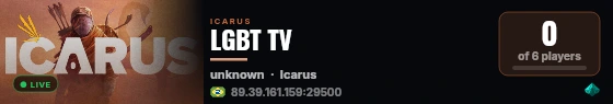 LGBT TV live status badge