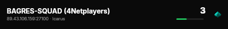 BAGRES-SQUAD (4Netplayers) live status badge