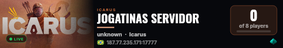 JOGATINAS SERVIDOR live status badge