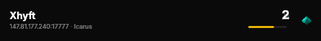 Xhyft live status badge