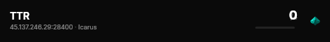 TTR live status badge