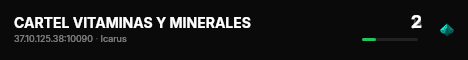 CARTEL VITAMINAS Y MINERALES live status badge