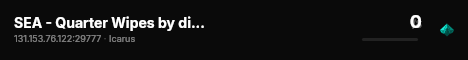 SEA - Quarter Wipes by discord.gg/rustraven live status badge