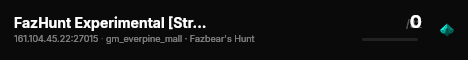 FazHunt Experimental [Stress Test] live status badge