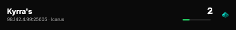 Kyrra's live status badge
