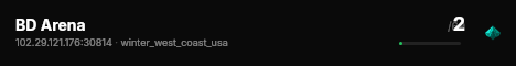 BD Arena live status badge