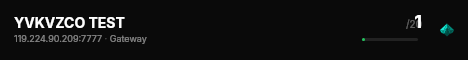 YVKVZCO TEST live status badge