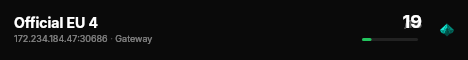 Official EU 4 live status badge