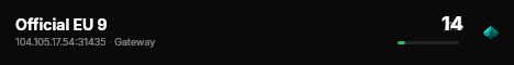 Official EU 9 live status badge