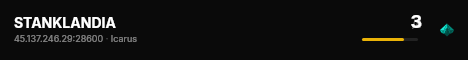 STANKLANDIA live status badge