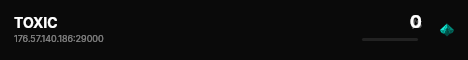 TOXIC live status badge