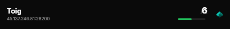 Toig live status badge