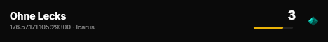 Ohne Lecks live status badge