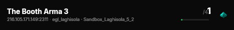 The Booth Arma 3 live status badge