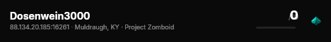 Dosenwein3000 live status badge