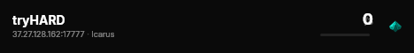tryHARD live status badge