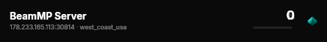 BeamMP Server live status badge