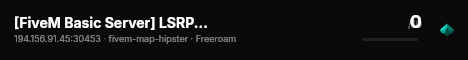[FiveM Basic Server] LSRP Test live status badge