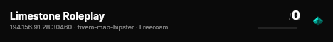 Limestone Roleplay live status badge
