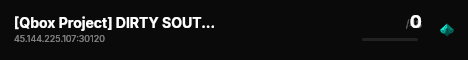 [Qbox Project] DIRTY SOUTH RP DEV live status badge