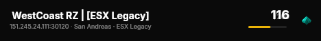  WestCoast RZ | [ESX Legacy] live status badge