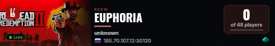 EUPHORIA live status badge