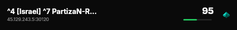 ^4 [Israel] ^7 PartizaN-RP Public 5.0 live status badge
