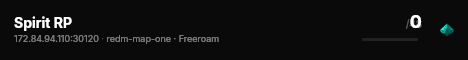 Spirit RP live status badge