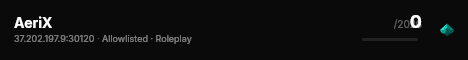 AeriX live status badge