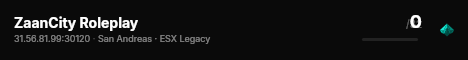 ZaanCity Roleplay live status badge
