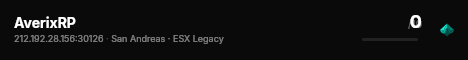 AverixRP live status badge