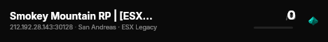 Smokey Mountain RP | [ESX Legacy] live status badge