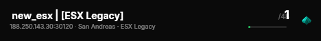  new_esx | [ESX Legacy] live status badge