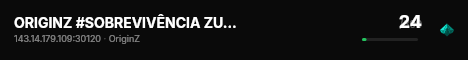 ORIGINZ #SOBREVIVÊNCIA ZUMBI #APOCALIPSE live status badge