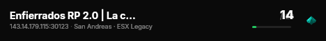 Enfierrados RP 2.0 | La city mas Fierrera. | Unicos en LATAM! live status badge