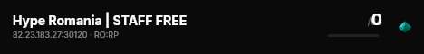 Hype Romania | STAFF FREE live status badge