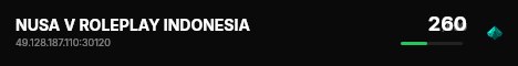 NUSA V ROLEPLAY INDONESIA live status badge