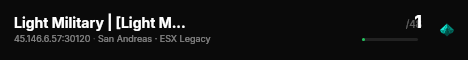 Light Military | [Light Military] live status badge