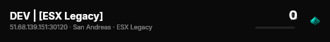DEV | [ESX Legacy] live status badge