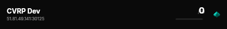 CVRP Dev live status badge