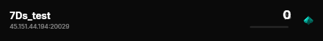 7Ds_test live status badge