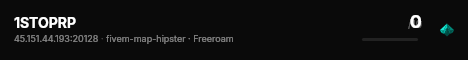 1STOPRP live status badge