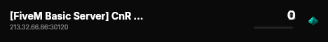 [FiveM Basic Server] CnR Spain live status badge