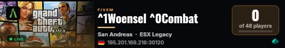 ^1Woensel ^0Combat live status badge