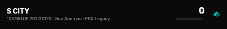 S CITY live status badge