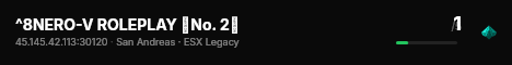 ^8NERO-V ROLEPLAY ⌠No. 2⌡ live status badge
