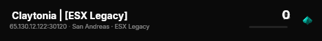  Claytonia | [ESX Legacy] live status badge