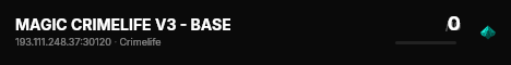 MAGIC CRIMELIFE V3 - BASE live status badge